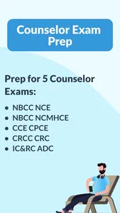 NCE Exam Prep & Practice 2025 screenshot 0