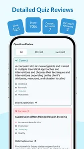 NCE Exam Prep & Practice 2025 screenshot 3
