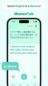 MomenTalk: Practice Speaking screenshot 0