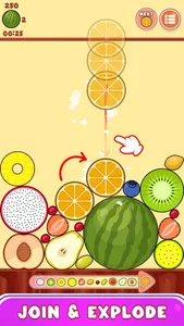 Watermelon Game: Juicy Merge screenshot 1