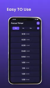 Focus Timer & Alarm List Timer screenshot 0