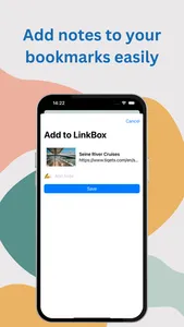Bookmark Manager : LinkBox screenshot 2