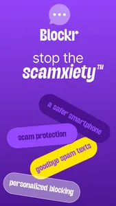 Blockr: SMS, Spam Text Blocker screenshot 0