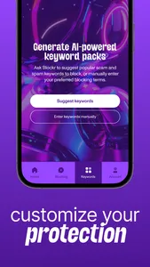 Blockr: SMS, Spam Text Blocker screenshot 2