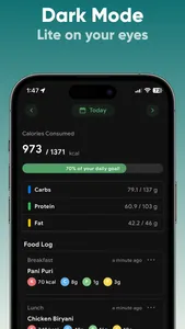 Macro Tracker - CalorieKit screenshot 3