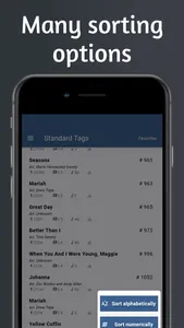 Standard Tags screenshot 2