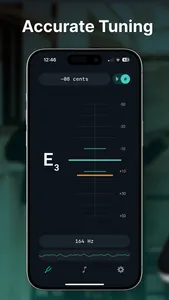 PerfectPitch - Chromatic Tuner screenshot 2