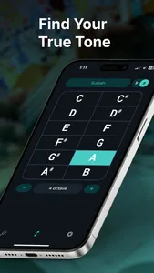 PerfectPitch - Chromatic Tuner screenshot 3