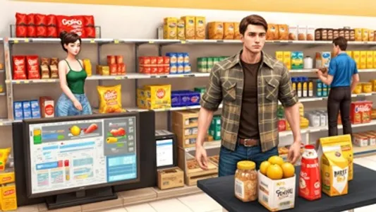 Supermarket Grocery Manager 3D screenshot 0