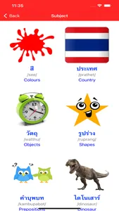 Learn Thai Alphabet Voca screenshot 1