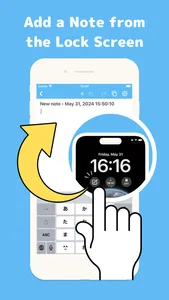Quick Notes from Lock Screen screenshot 1