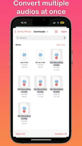 M4A to MP3 Converter ™ screenshot 1