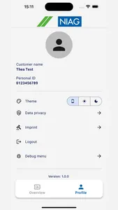 Mein NIAG Abo screenshot 1