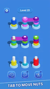 Sort Nuts & Bolts Master Game screenshot 0