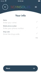 ScanSoles Data screenshot 1