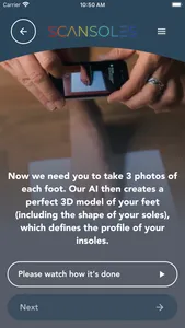 ScanSoles Data screenshot 2