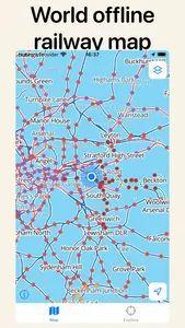 Railway map screenshot 0