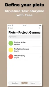 WriCo - The best story planner screenshot 3