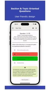 Obstetrics & Gynaecology Test screenshot 0