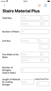 Stair Run and Rise Calculators screenshot 3