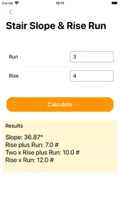 Stair Run and Rise Calculators screenshot 4