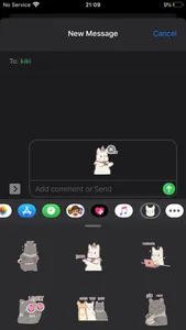 Cats & Soup Sticker screenshot 1