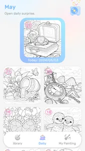 Granny Color By Number Game screenshot 8