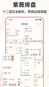 八字排盘助手 - 专业运势测算命盘合婚软件 screenshot 2