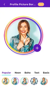 Profile Picture Frame Maker screenshot 2