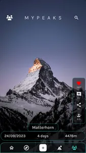 MyPeaks screenshot 0