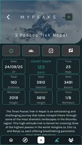 MyPeaks screenshot 3