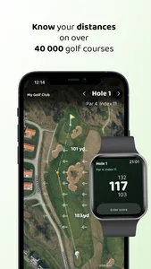 Golf Rangefinder: GolfEase screenshot 0