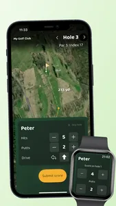 Golf Rangefinder: GolfEase screenshot 1