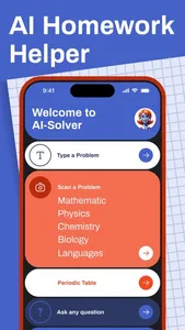 Homework Help, AI Math Solver screenshot 1