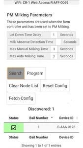 MilktechNZ CR-1 Web Access screenshot 2