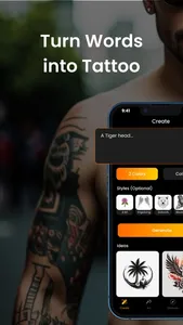 InkedAI - Tattoo Generator screenshot 1