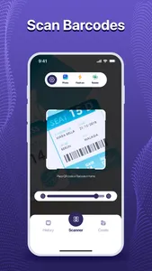 QR Scanner and Barcode Reader screenshot 2