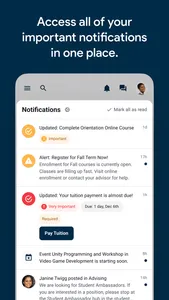 myTMU Mobile screenshot 1
