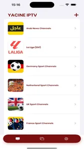 Yacine Player TV M3U IPTV screenshot 0