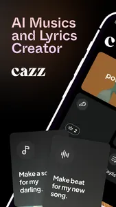 AI Song & Music Generate: CAZZ screenshot 0