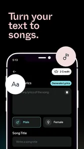 AI Song & Music Generate: CAZZ screenshot 2