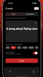 Musical AI Song Generator screenshot 2
