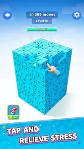 Tap Out - 3D Block Pop screenshot 0