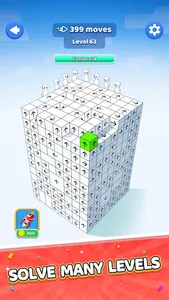 Tap Out - 3D Block Pop screenshot 1