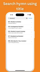 Tenzi Za Rohoni (Swahili) screenshot 4