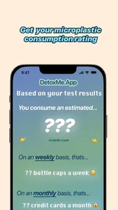 DetoxMe - Microplastic Intake? screenshot 0