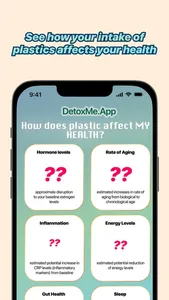 DetoxMe - Microplastic Intake? screenshot 1