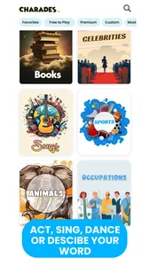 Charades Team Party Challenge screenshot 1