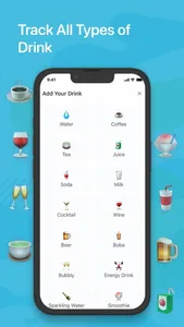 Daily Water Tracker App. screenshot 2