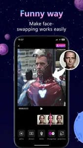 FaceChanger-Videos Face Swap screenshot 2